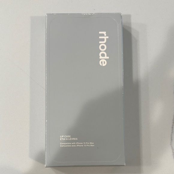 RHODE Silver Lip Case - Picture 1 of 3